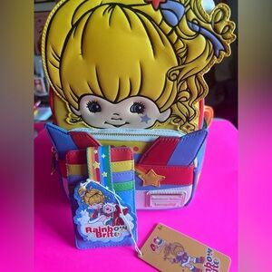 Rainbow Brite Backpack and Card Holder Set